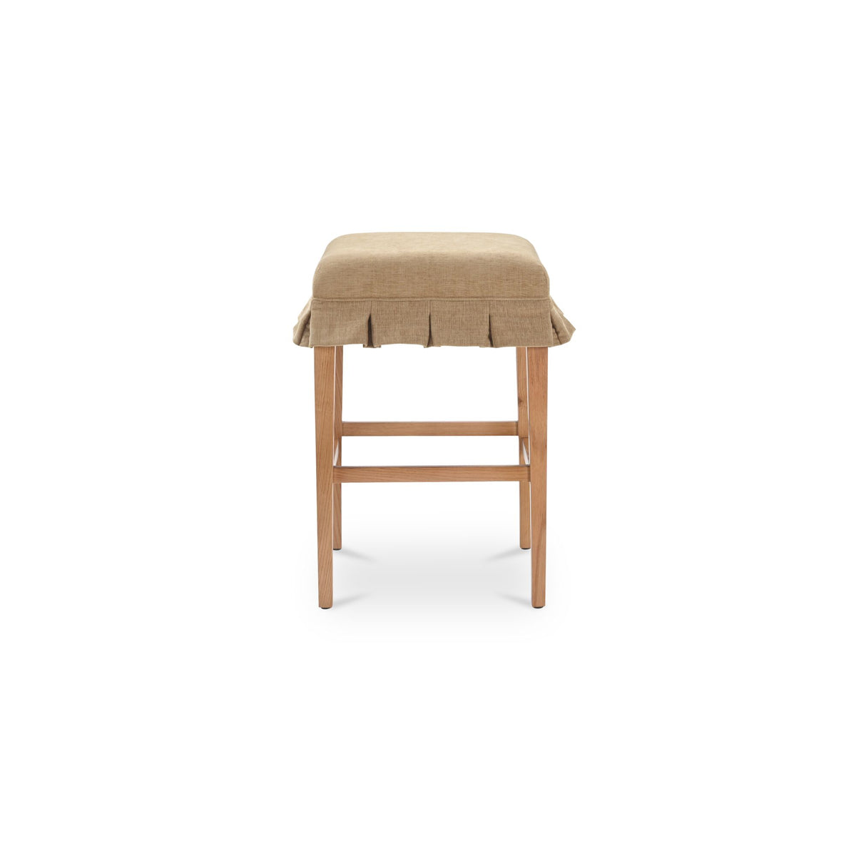 Anna Light Brown/Walnut Counter Stool - Ornate Home