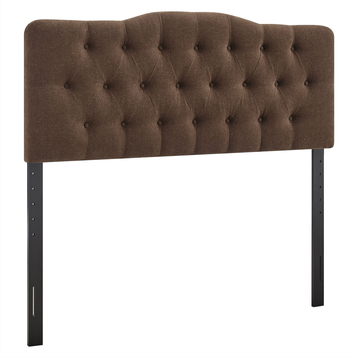 Annabel Cocoa Premium Linen Blend Queen Headboard - Ornate Home