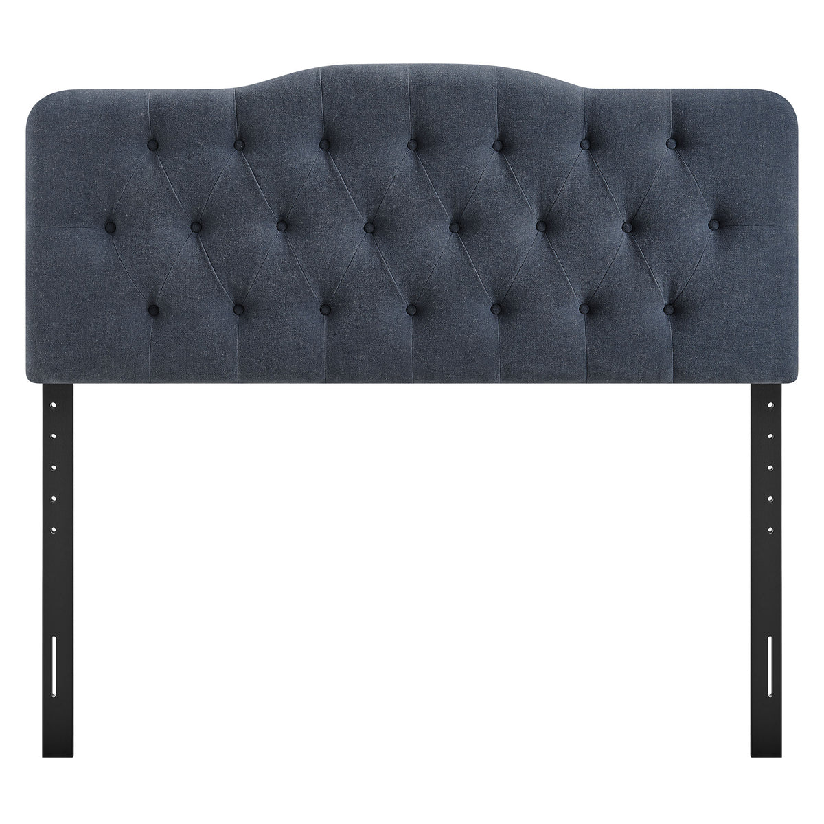 Annabel Denim Premium Linen Blend King Headboard - Ornate Home