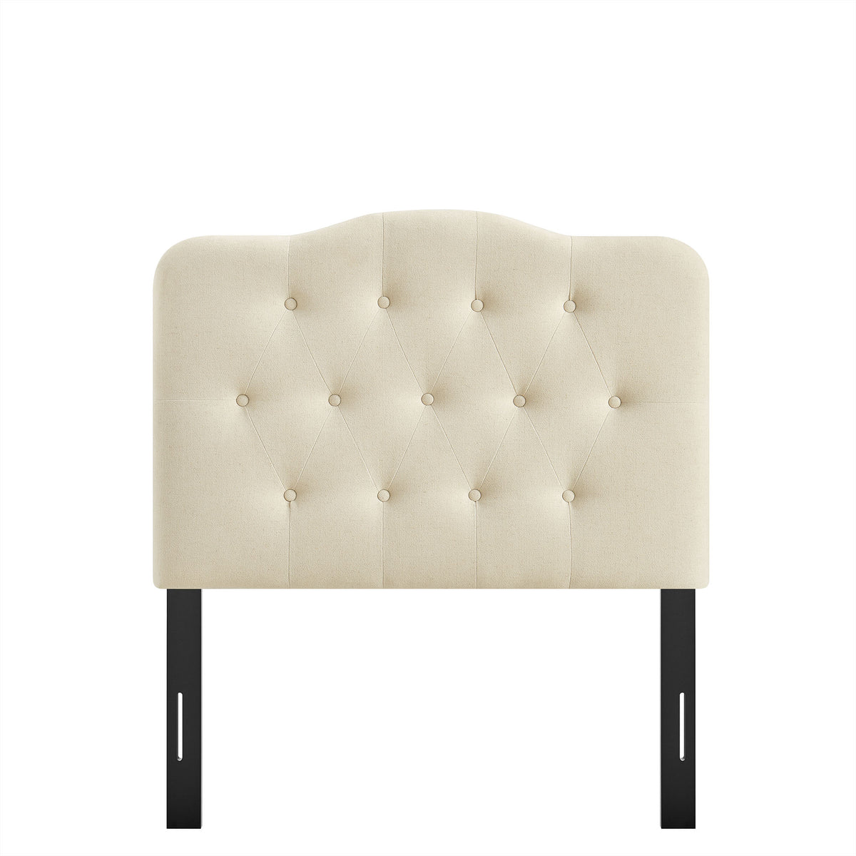 Annabel Premium Linen Blend Twin Headboard - Ornate Home