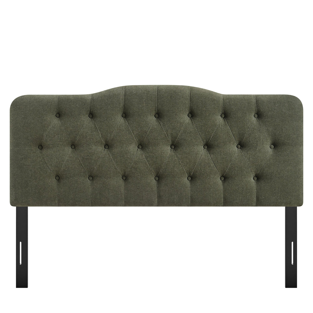Annabel Sage Premium Linen Blend Queen Headboard - Ornate Home