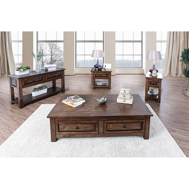 Annabel Walnut Sofa Table - Ornate Home