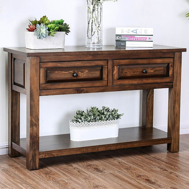 Annabel Walnut Sofa Table - Ornate Home