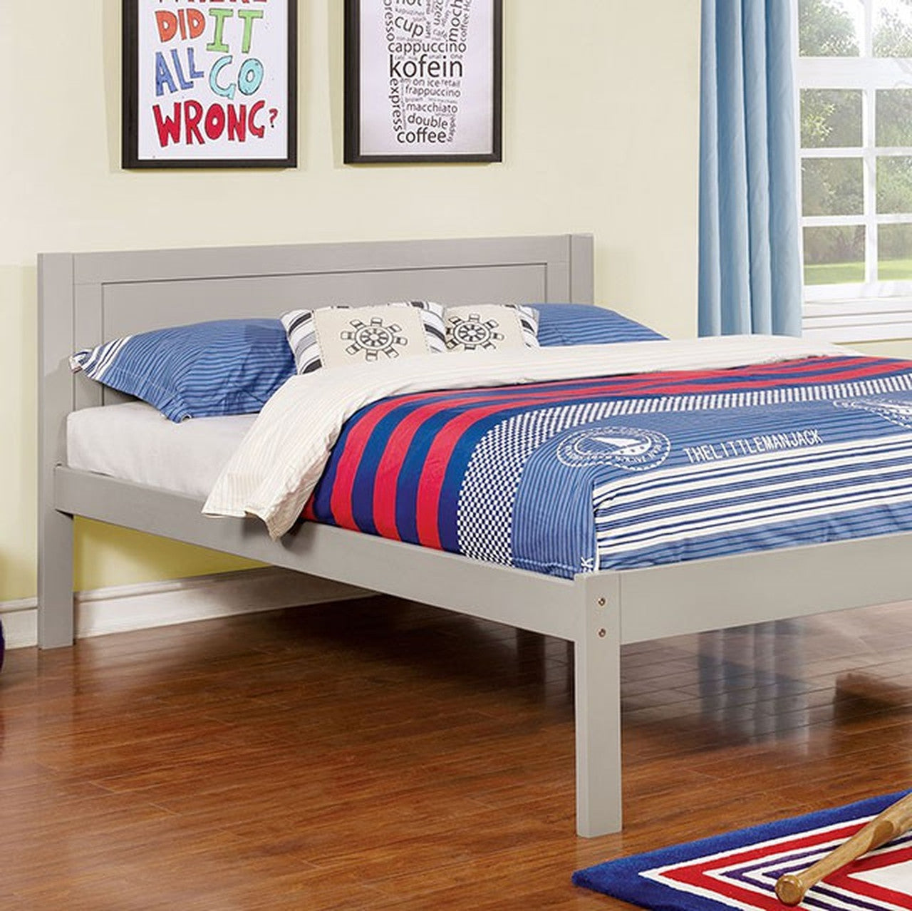 Annemarie Gray Full Bed - Ornate Home