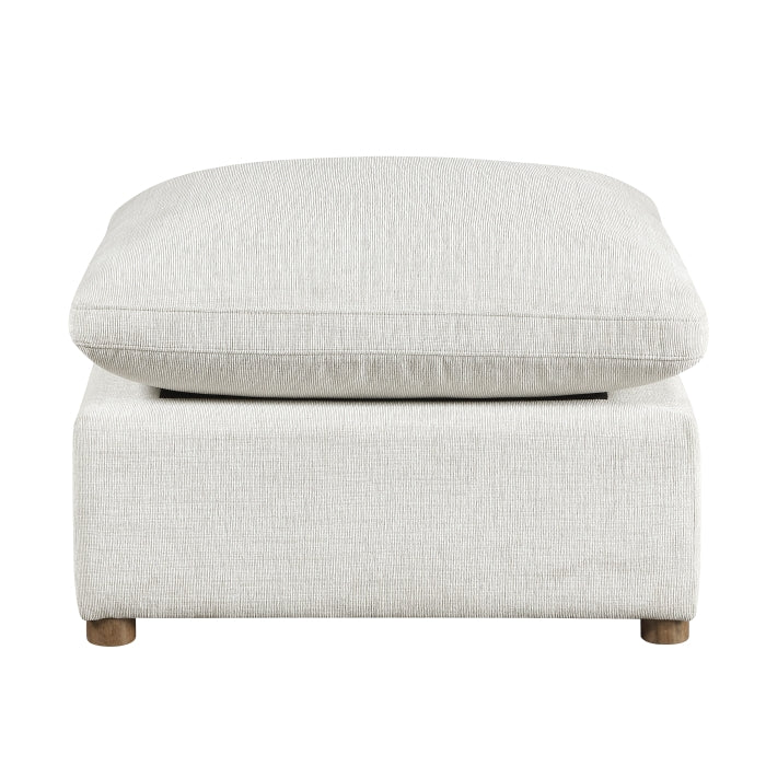Annex Beige Ottoman - Ornate Home