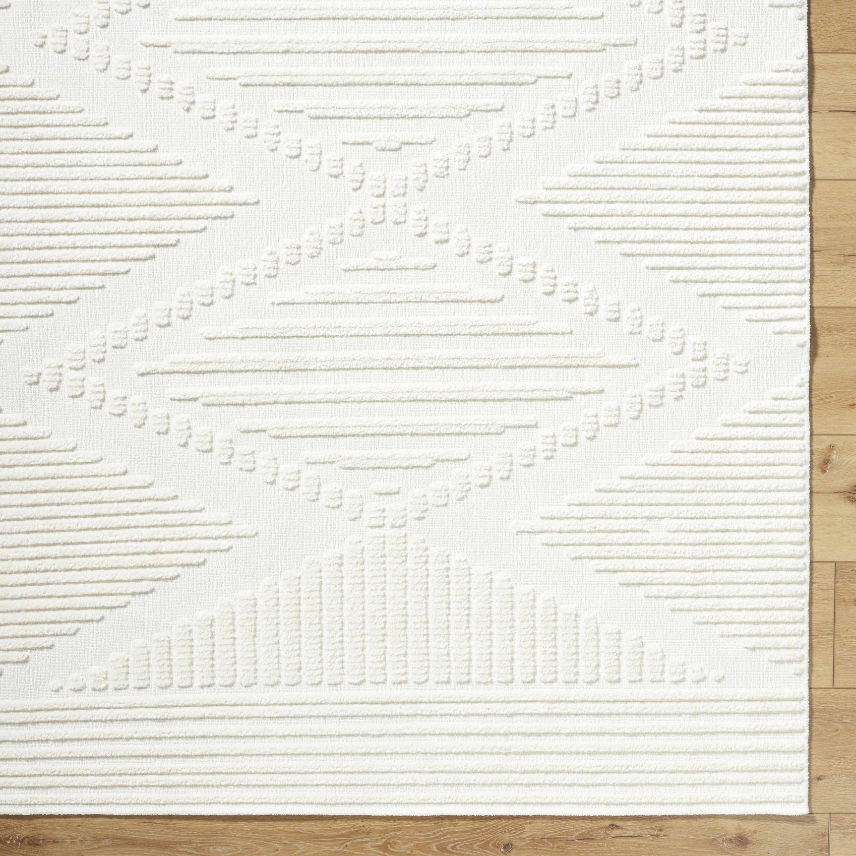 Annika Beige 3D Washable Area Rug - Ornate Home