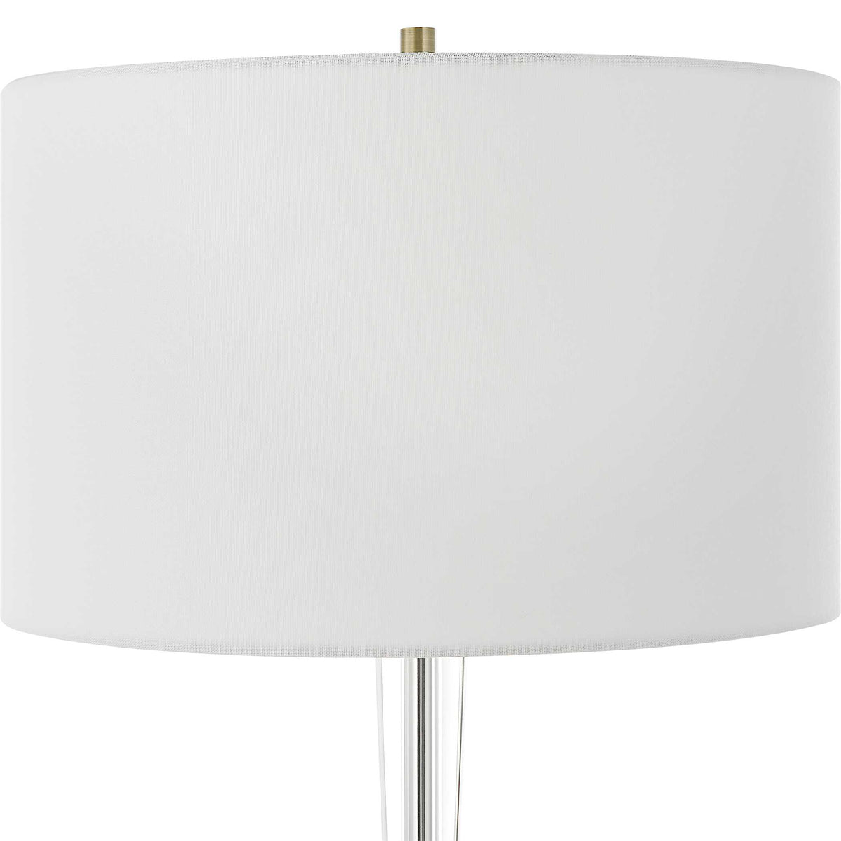Annily Brass Crystal Table Lamp - Ornate Home