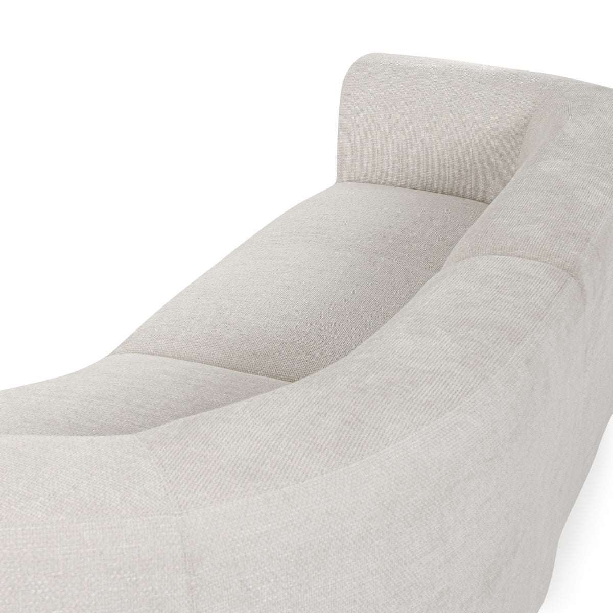 Anniston Ivory 2pc Sectional w/RAF Chaise - Ornate Home