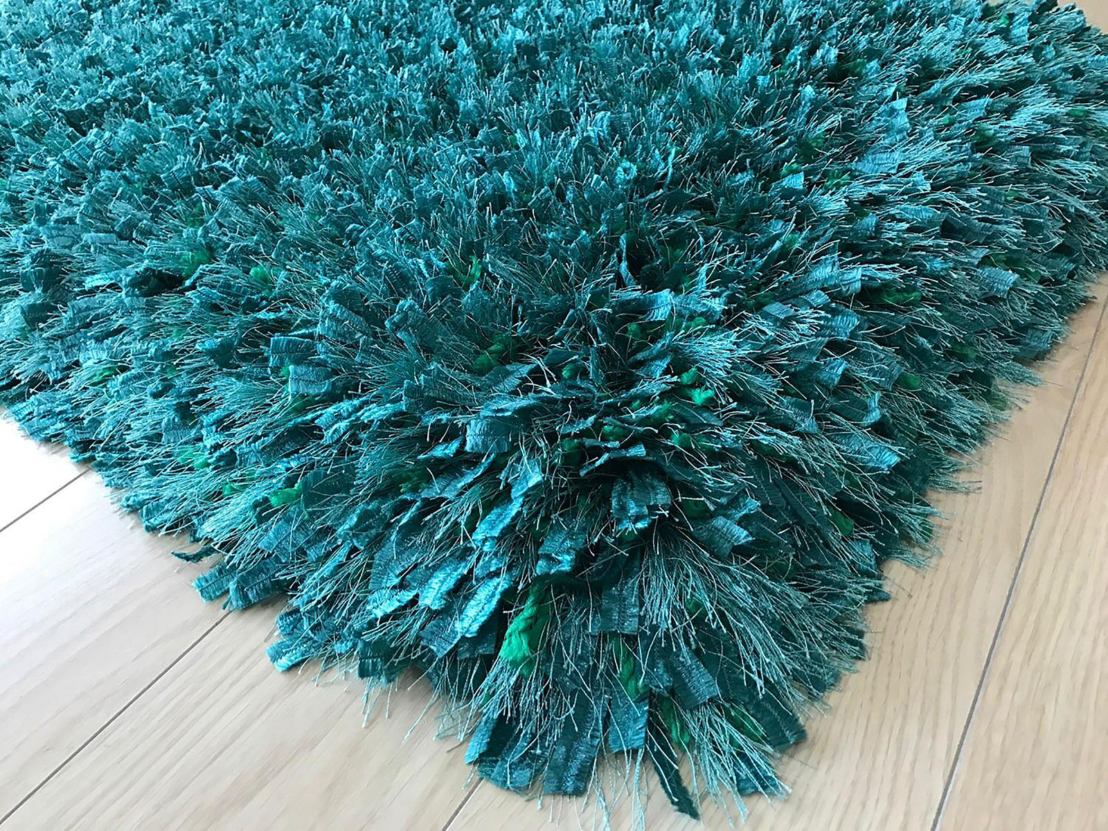 Annmarie Teal 5' X 8' Area Rug - Ornate Home