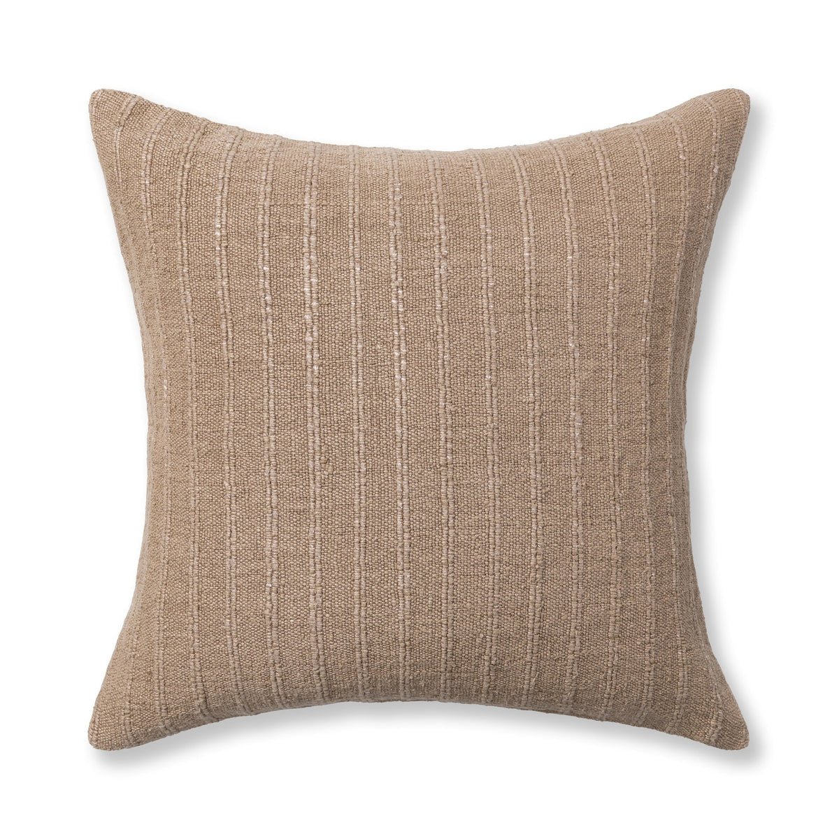 Ansel Natural 22"x22" Throw Pillow (Set of 2)