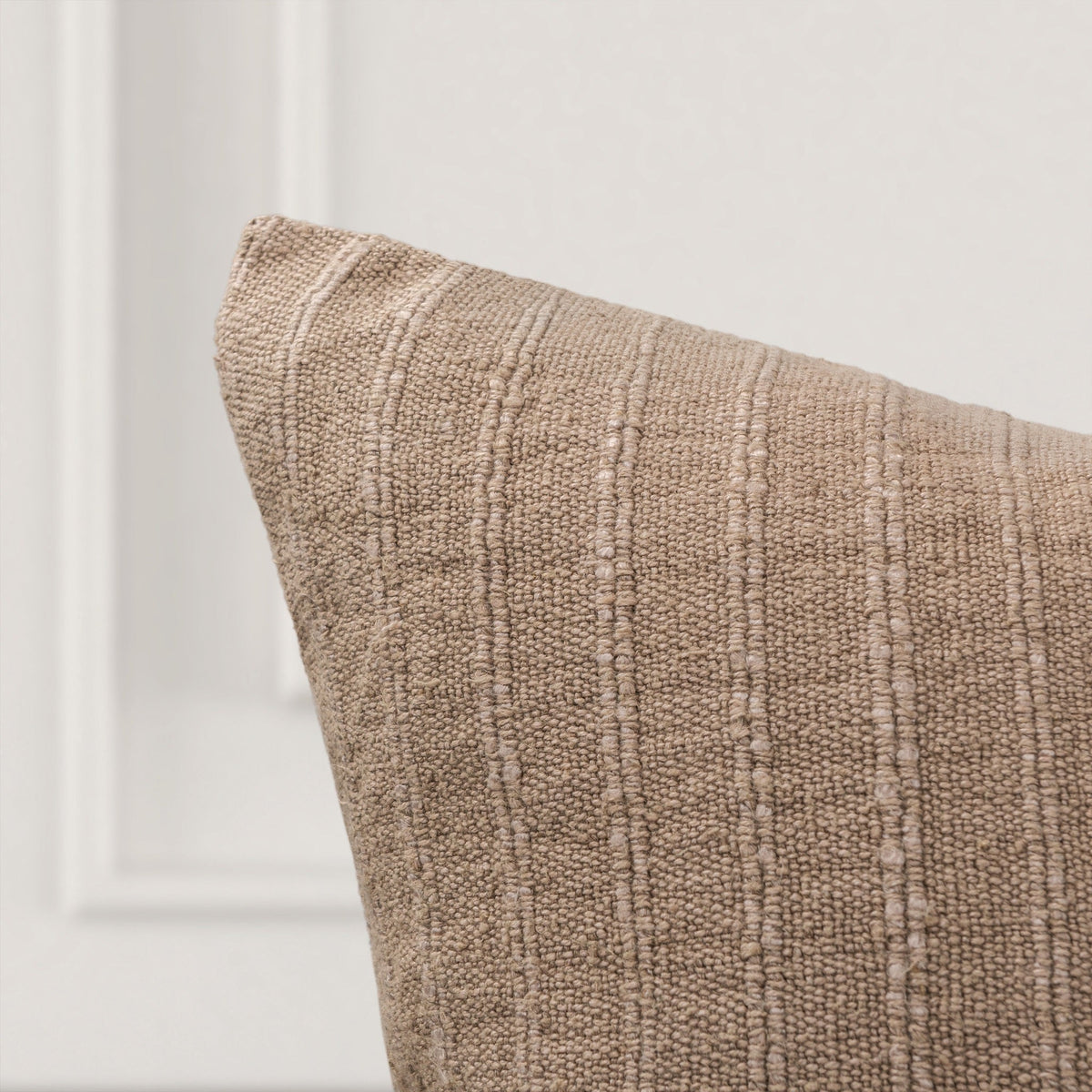 Ansel Natural 22"x22" Throw Pillow (Set of 2)