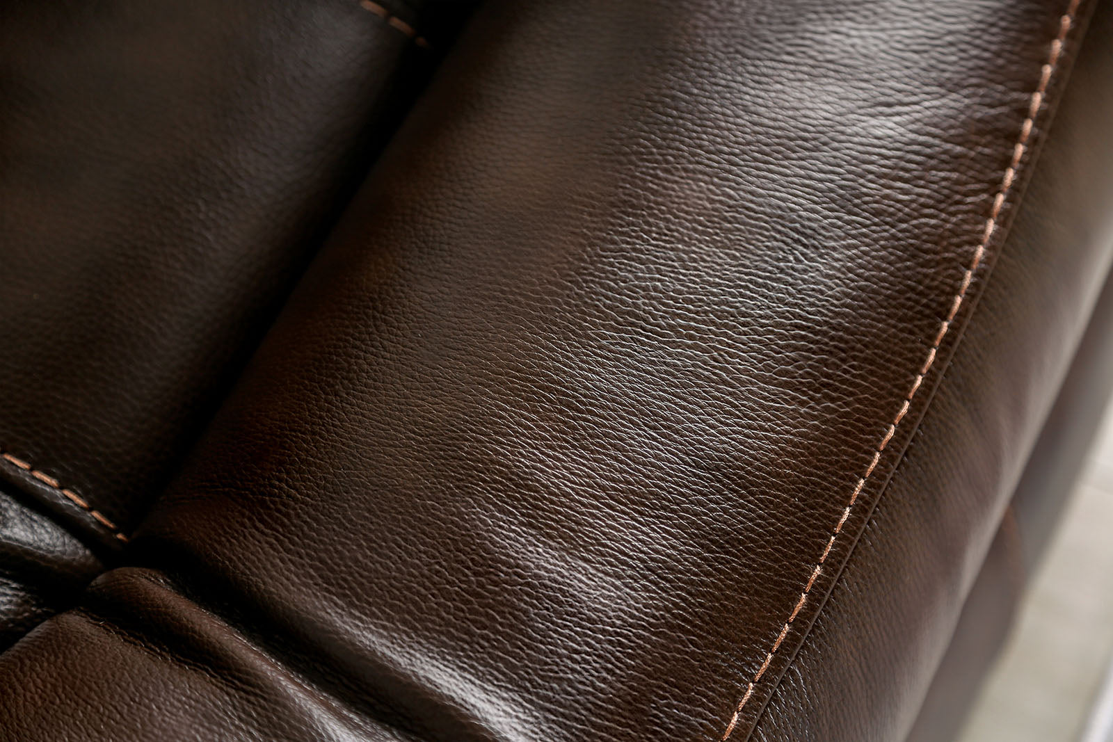 Antenor Brown Top Grain Leather Match Power Reclining Sofa & Loveseat - Ornate Home