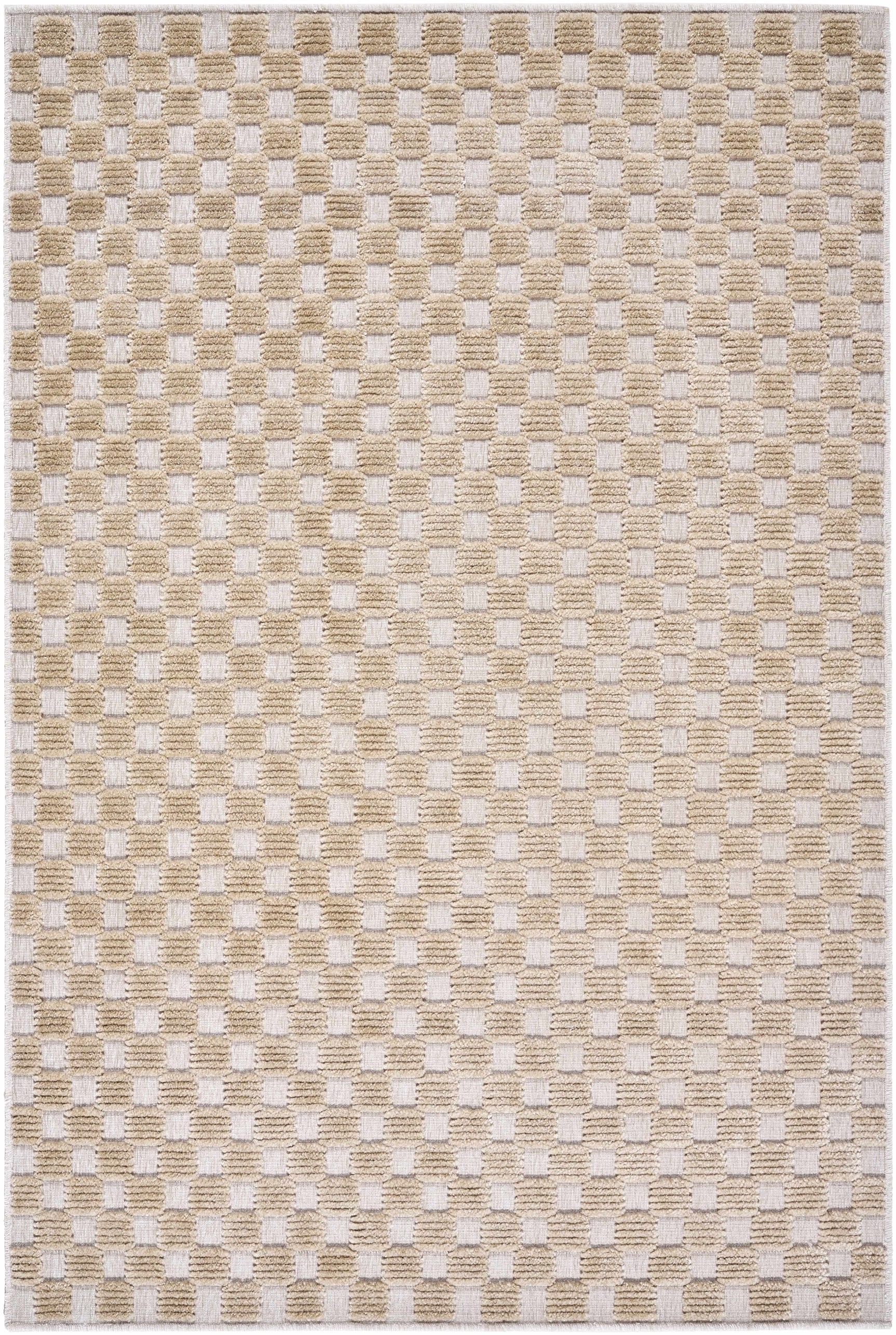 Anthea Beige Washable Area Rug - Ornate Home