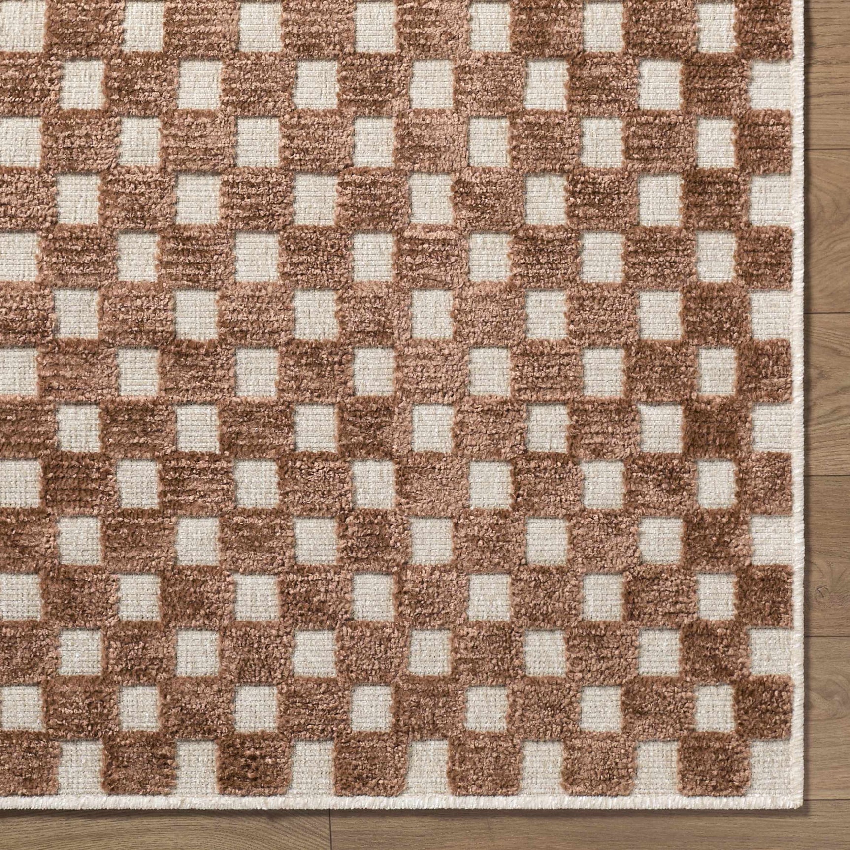 Anthea White Washable Area Rug - Ornate Home
