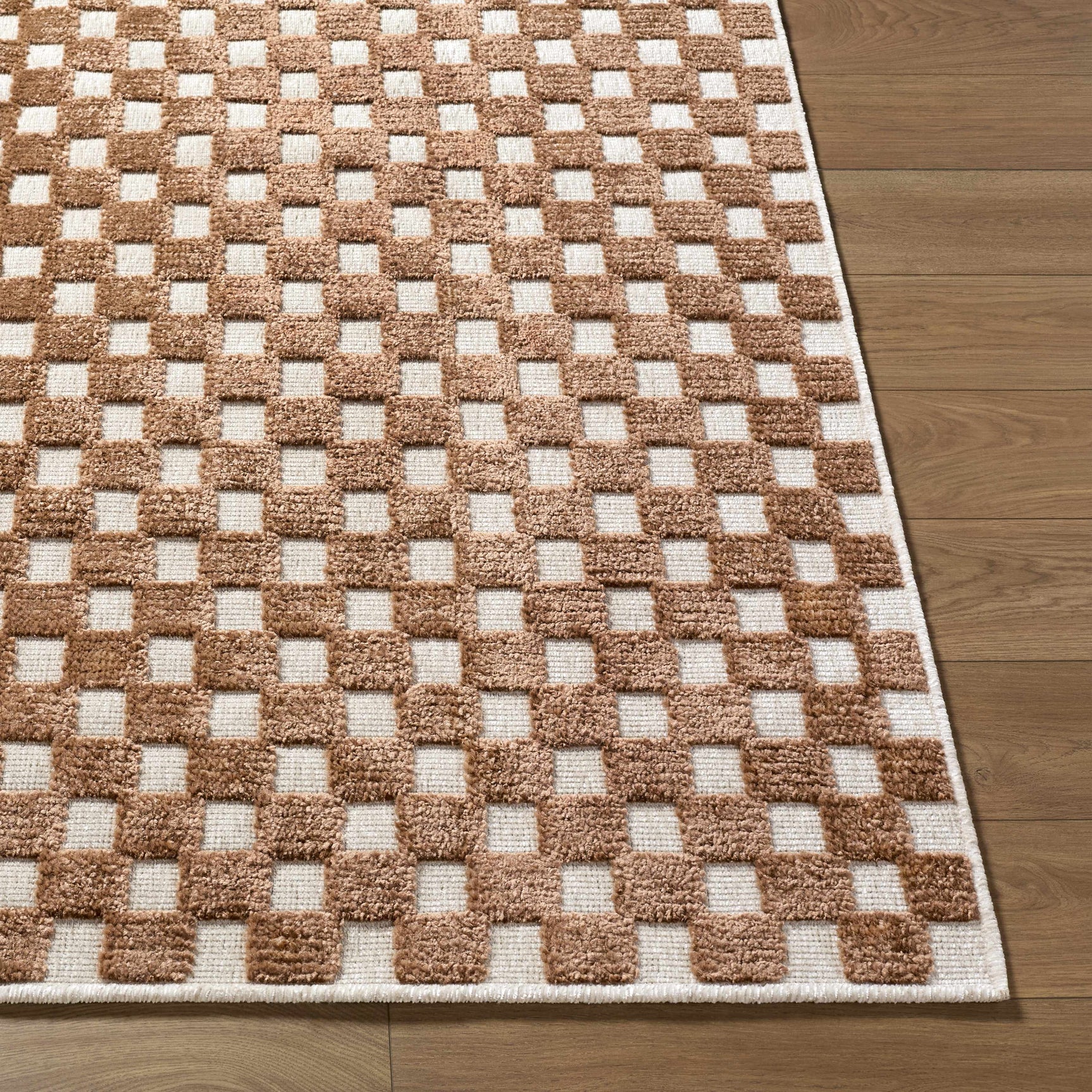 Anthea White Washable Area Rug - Ornate Home