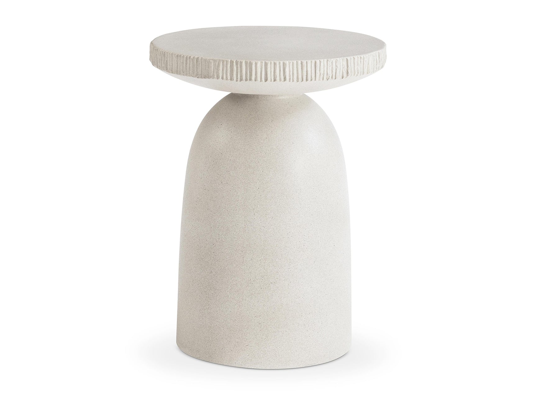 Antibes Pumice Accent Table - Ornate Home