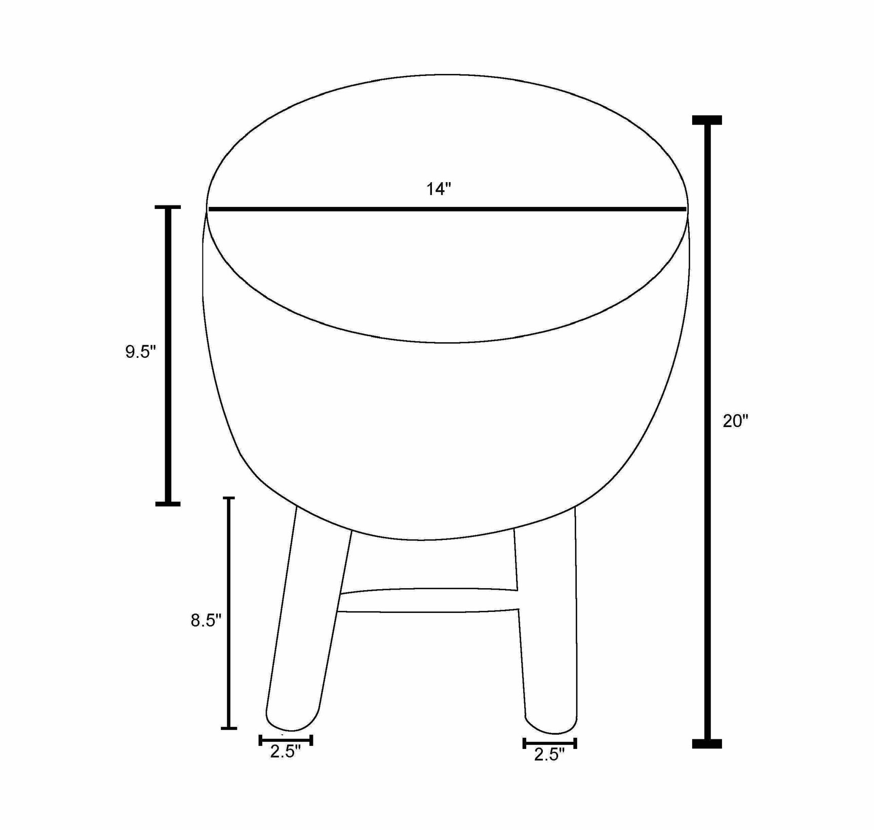 Anticala Stool - Ornate Home