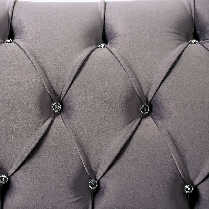 Antoinette Gray Sofa - Ornate Home