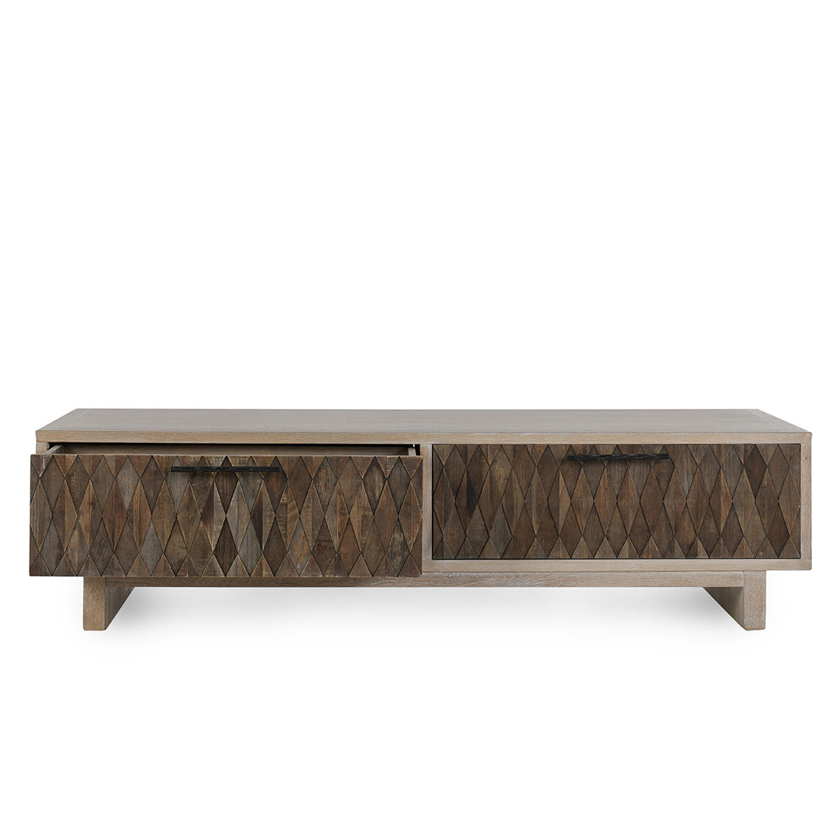 Anton Beige/Natural Coffee Table - Ornate Home
