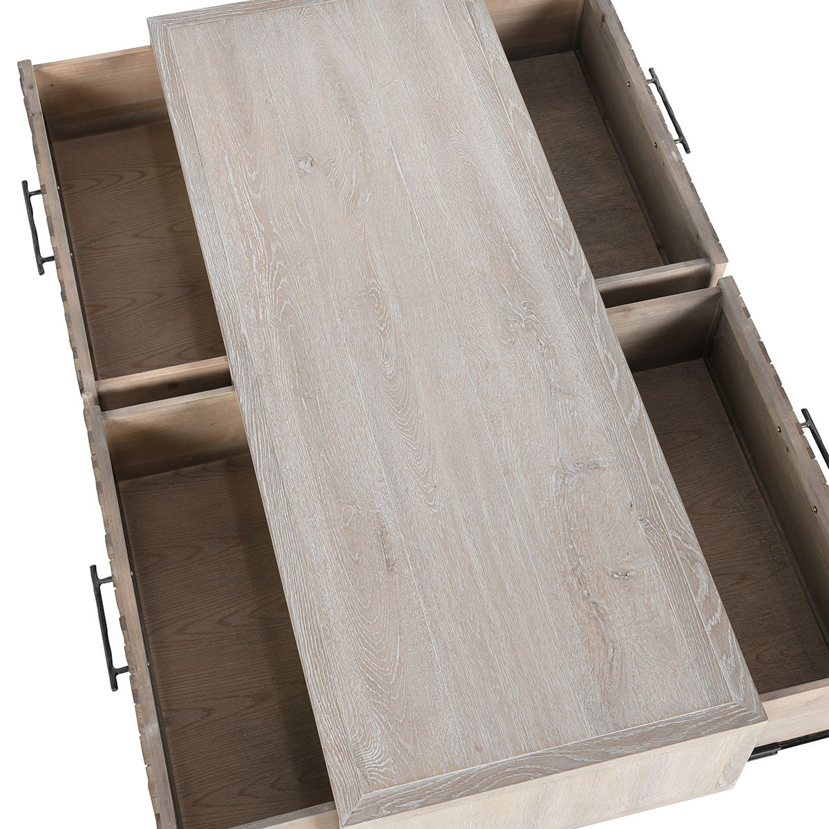 Anton Beige/Natural Coffee Table - Ornate Home