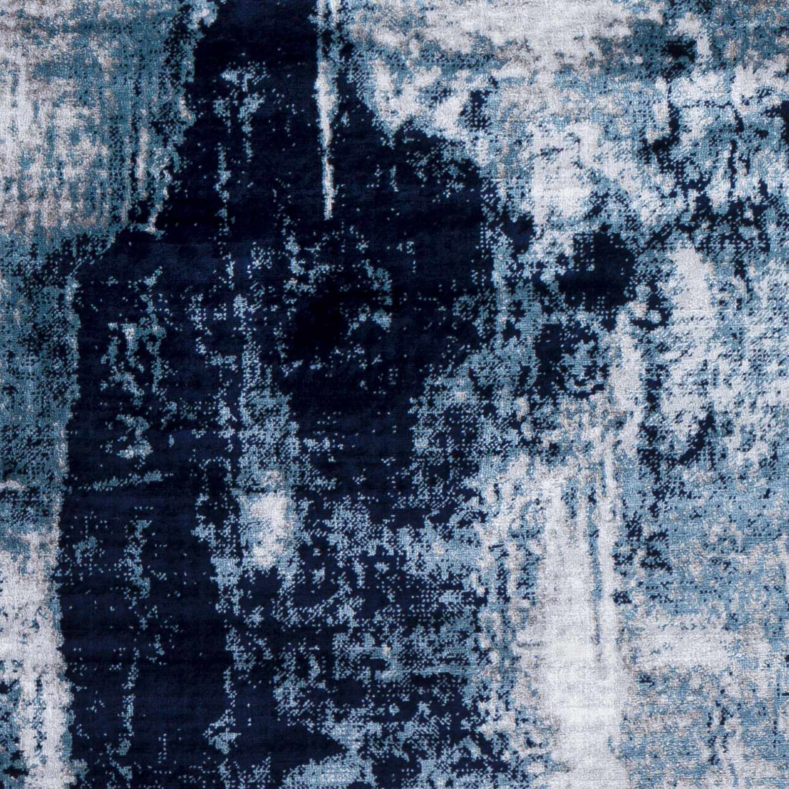 Apas Abstract Blue Area Rug - Ornate Home