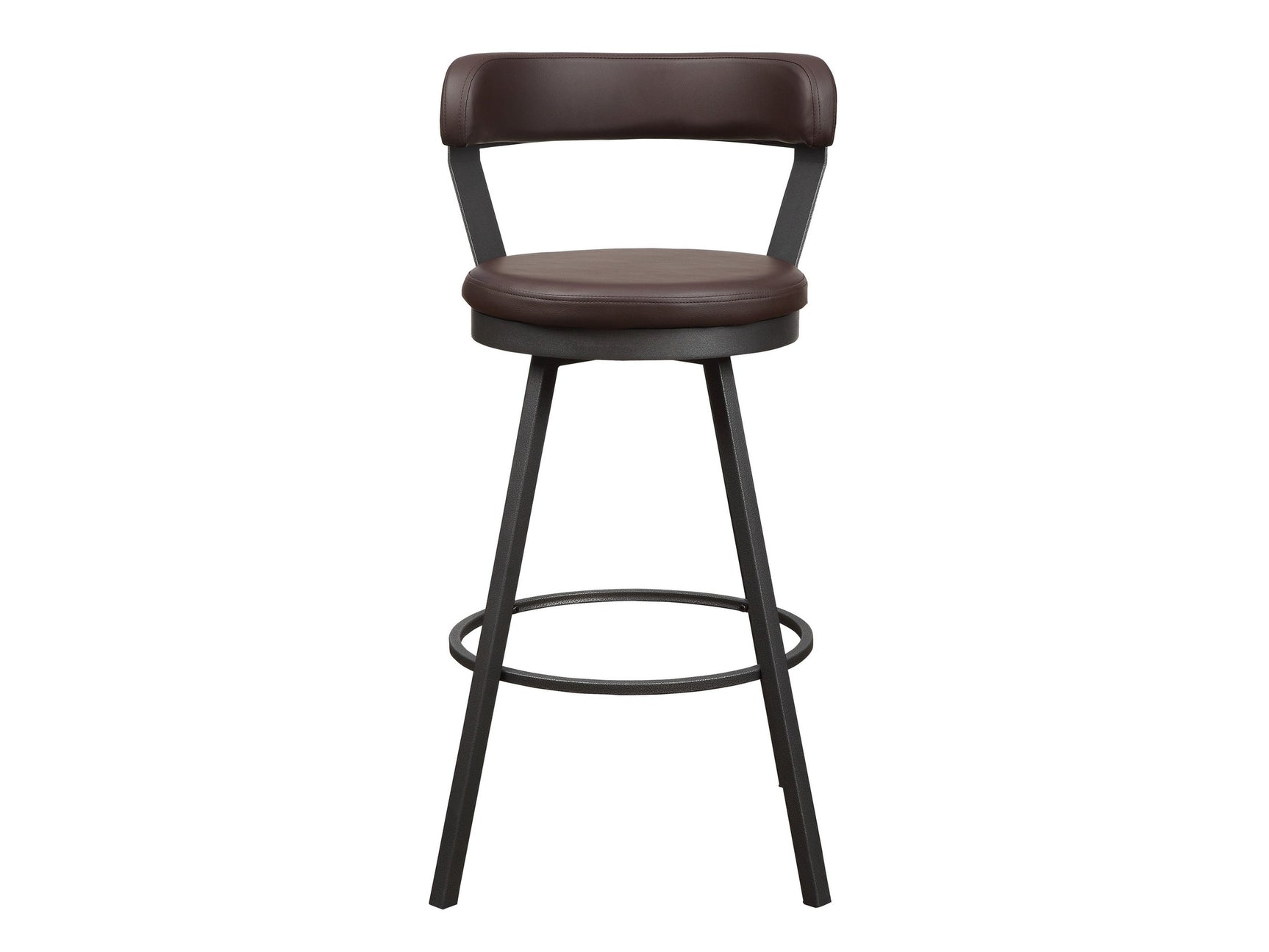 Appert Brown/Dark Gray Swivel Pub Height Chair - Ornate Home