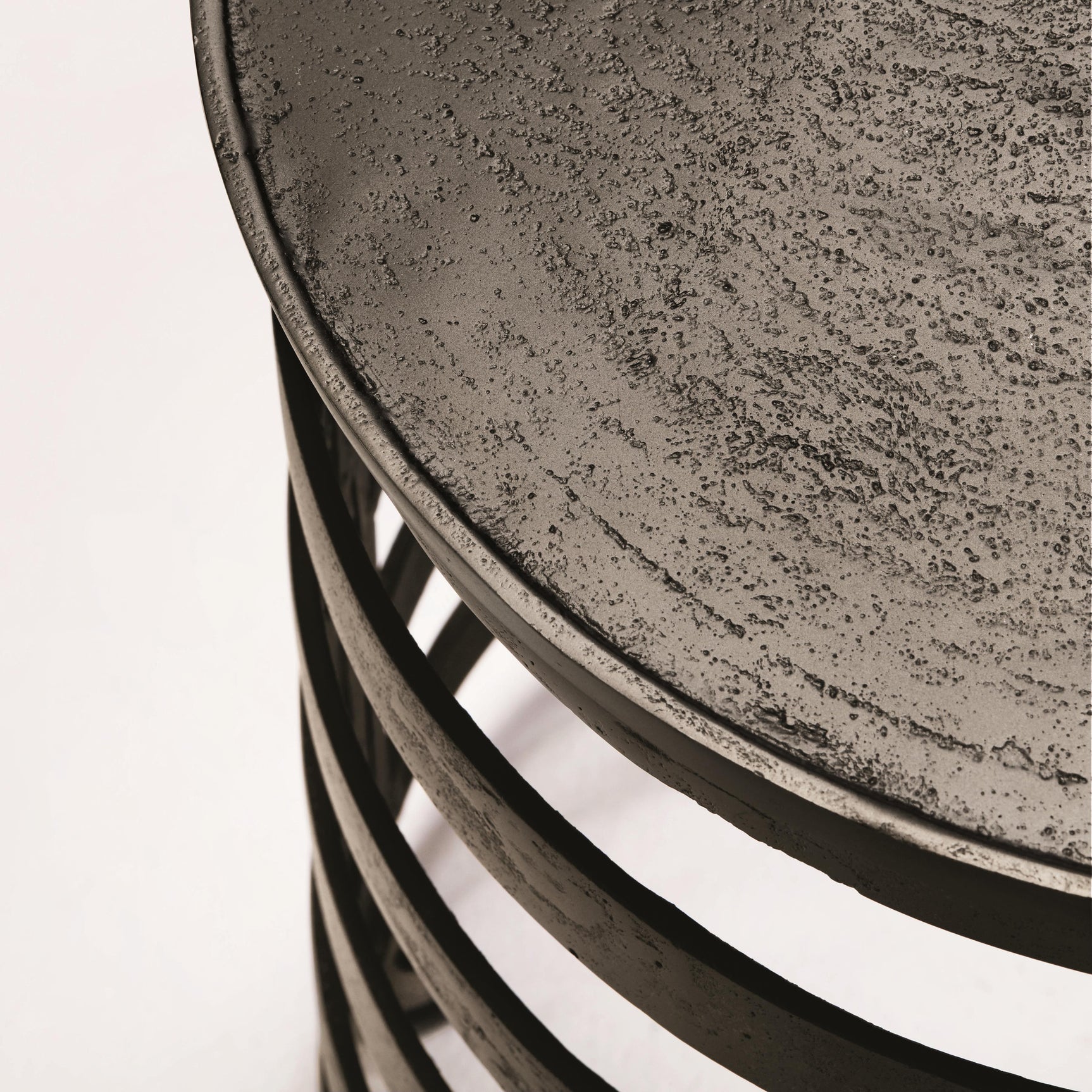 Apsley Black Nickel Accent Table - Ornate Home