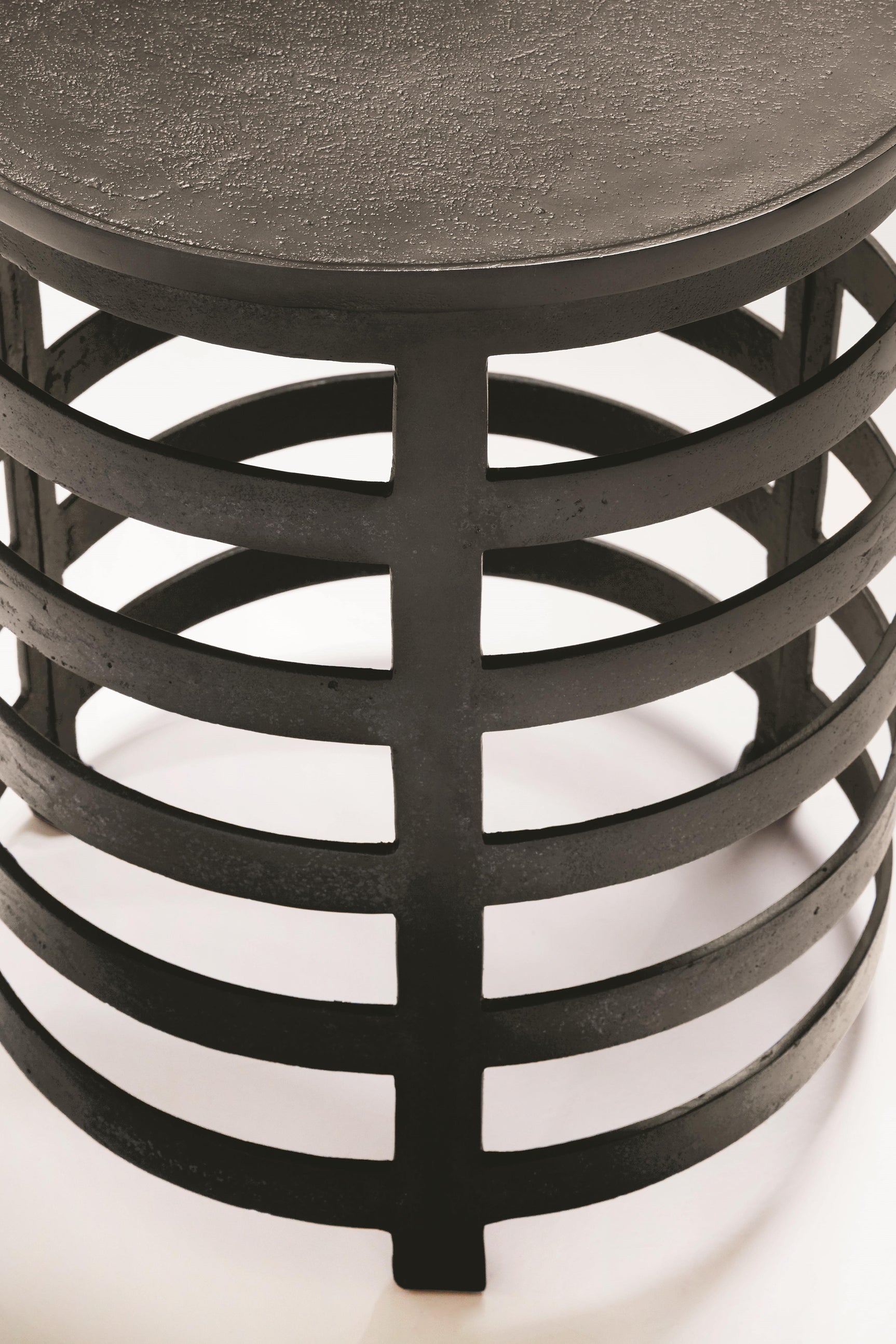 Apsley Black Nickel Accent Table - Ornate Home