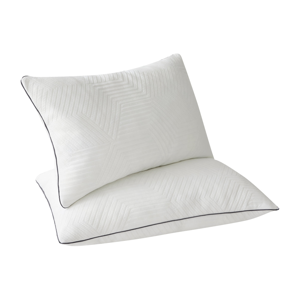 Aquila White King Size Shredded Memory Foam Pillow - Ornate Home