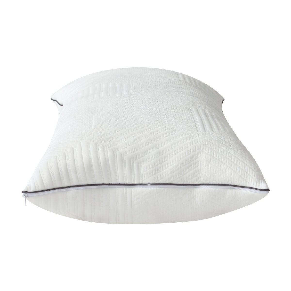 Aquila White King Size Shredded Memory Foam Pillow - Ornate Home