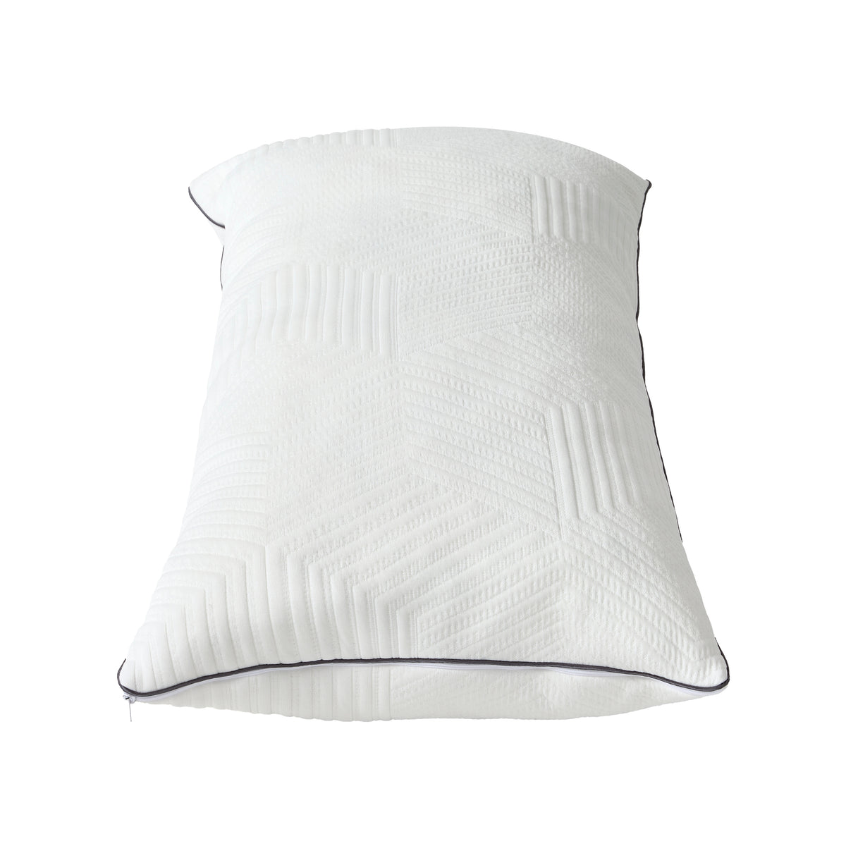 Aquila White King Size Shredded Memory Foam Pillow - Ornate Home