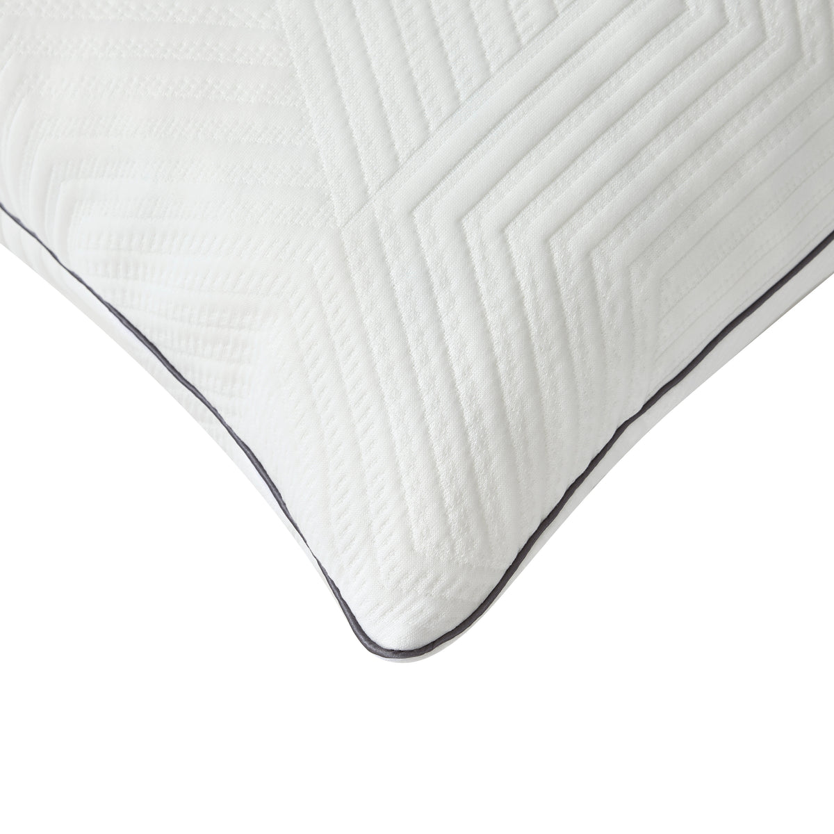 Aquila White Queen Size Shredded Memory Foam Pillow - Ornate Home