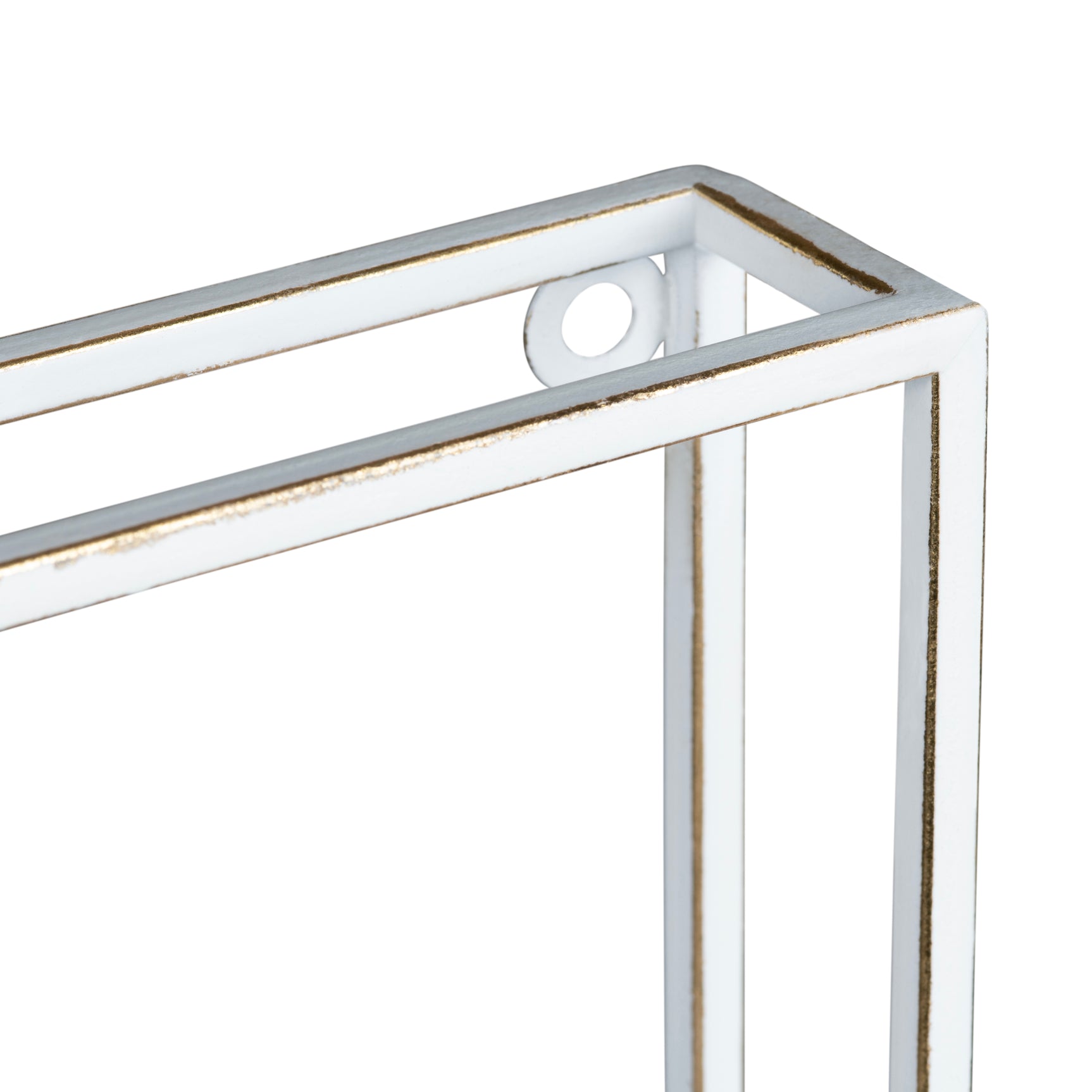 Arabello White/Gold Wall Art (Set Of 4)