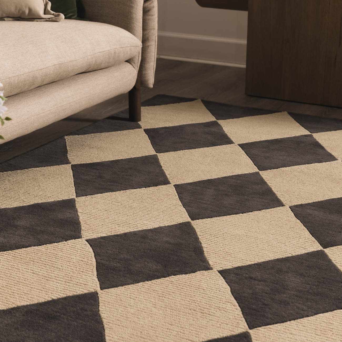 Aradia Charcoal Area Rug - Ornate Home