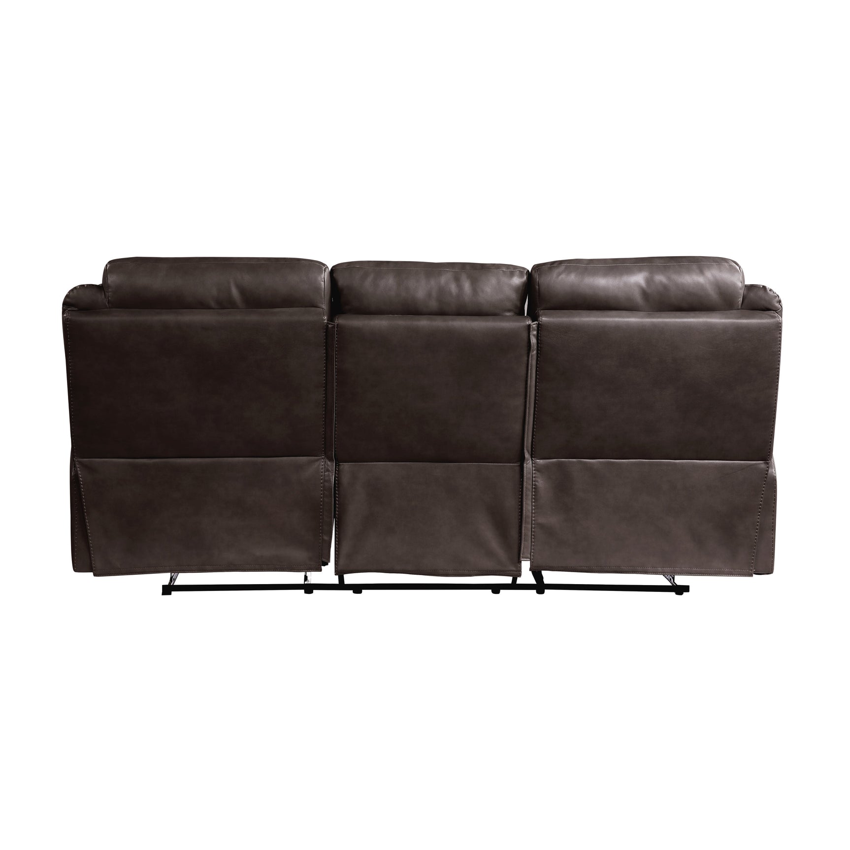 Aram Brown Double Reclining Sofa - Ornate Home