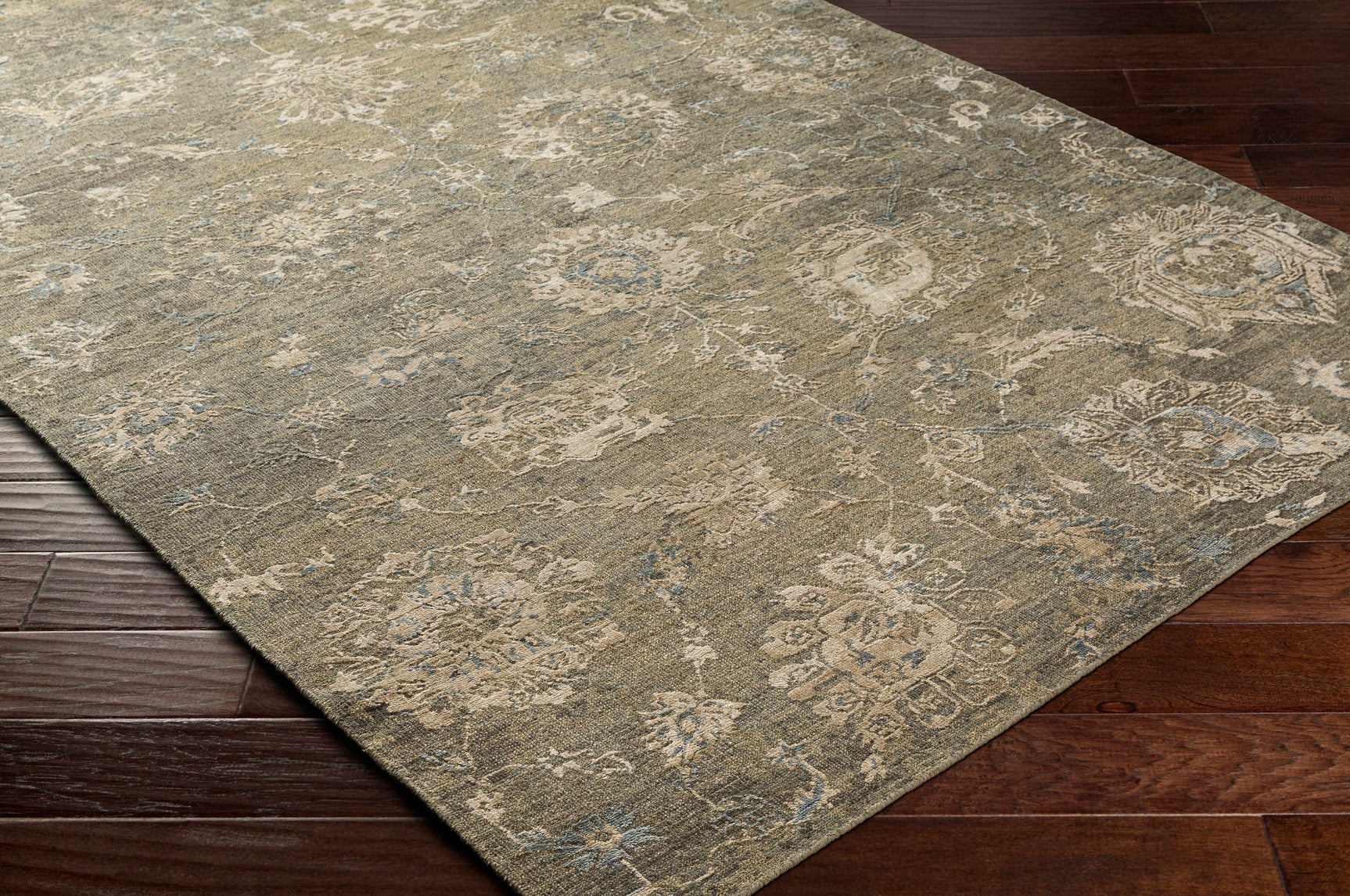 Aramawayan Premium Hand Knotted Wool Area Rug - Clearance - Ornate Home