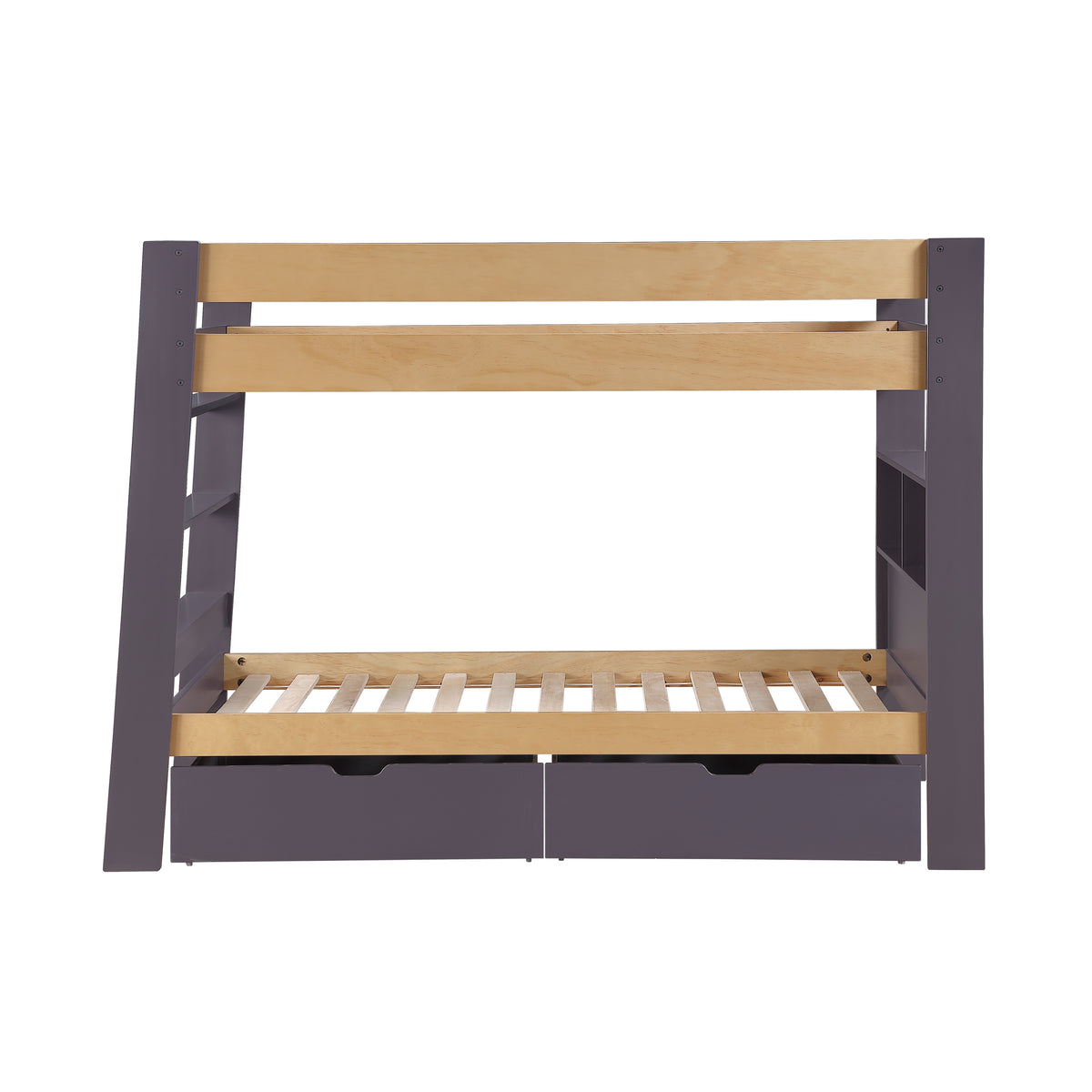 Arbor Gray Twin Bunk Bed - Ornate Home