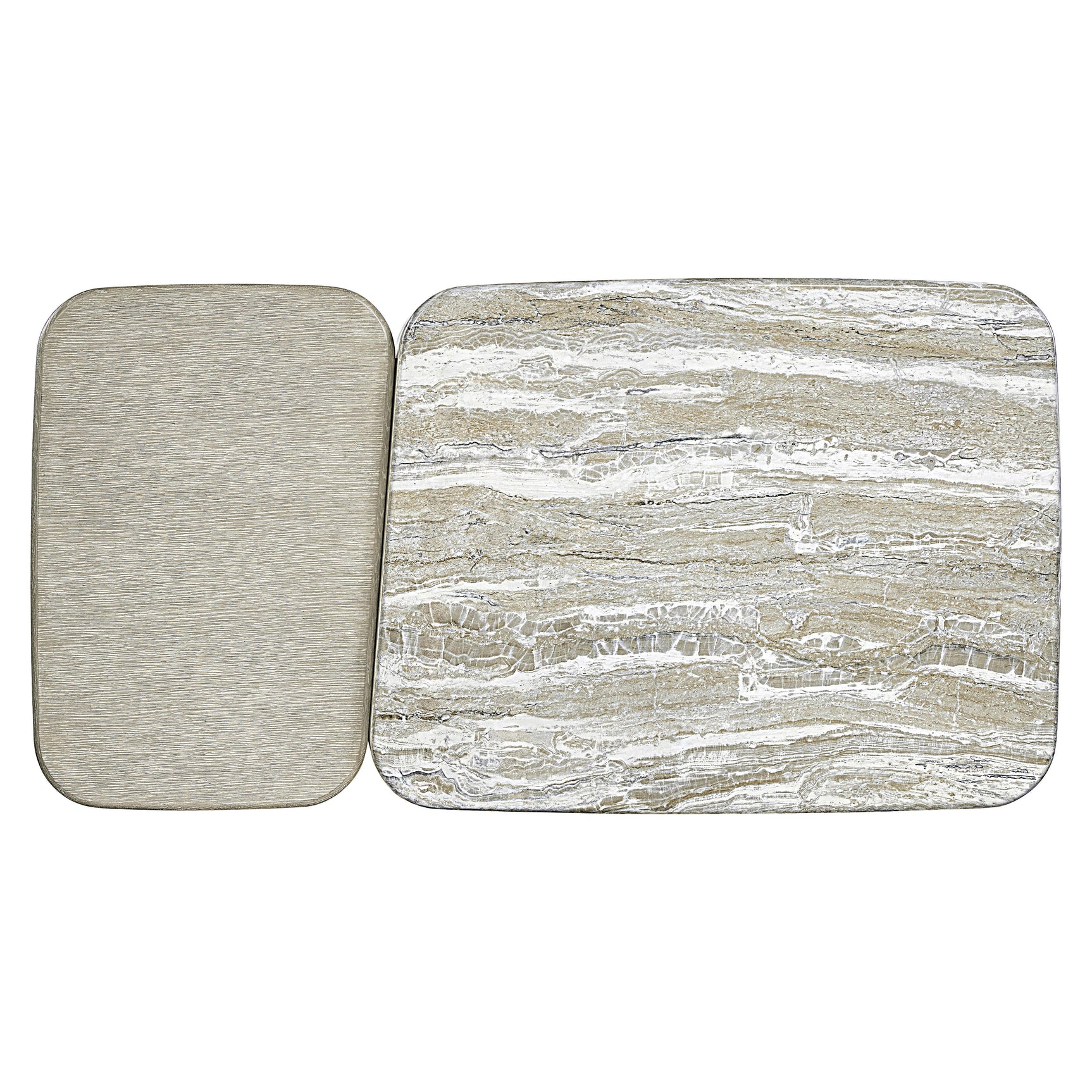 Arcadia Clay/Kalta Faux Stone Cocktail Table - Ornate Home