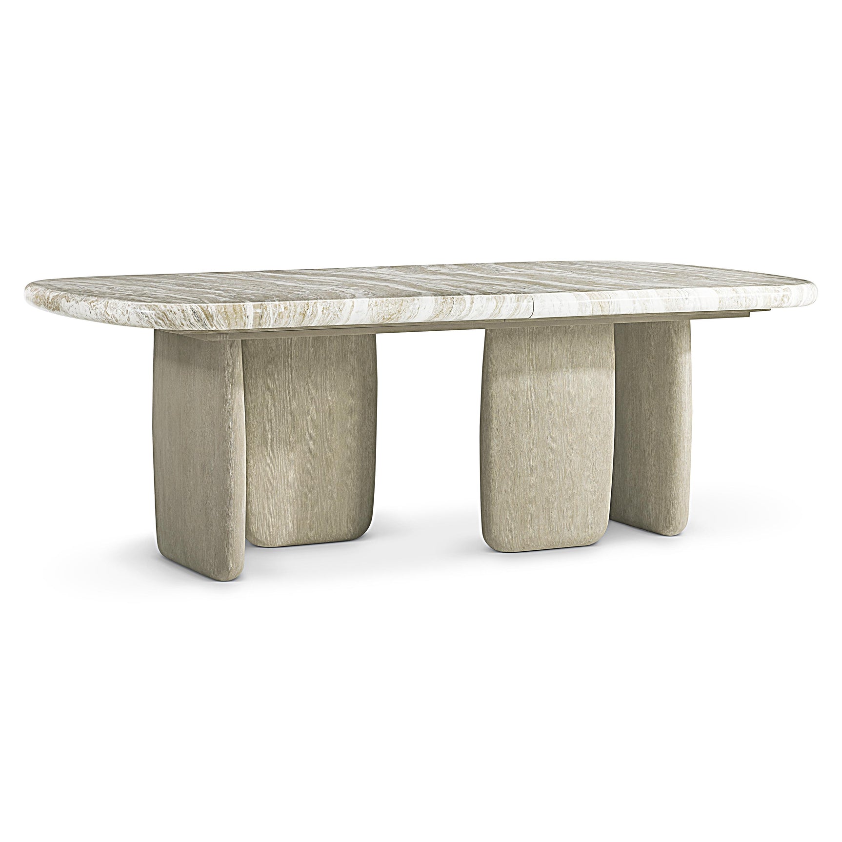 Arcadia Clay/Kalta Faux Stone Dining Table - Ornate Home
