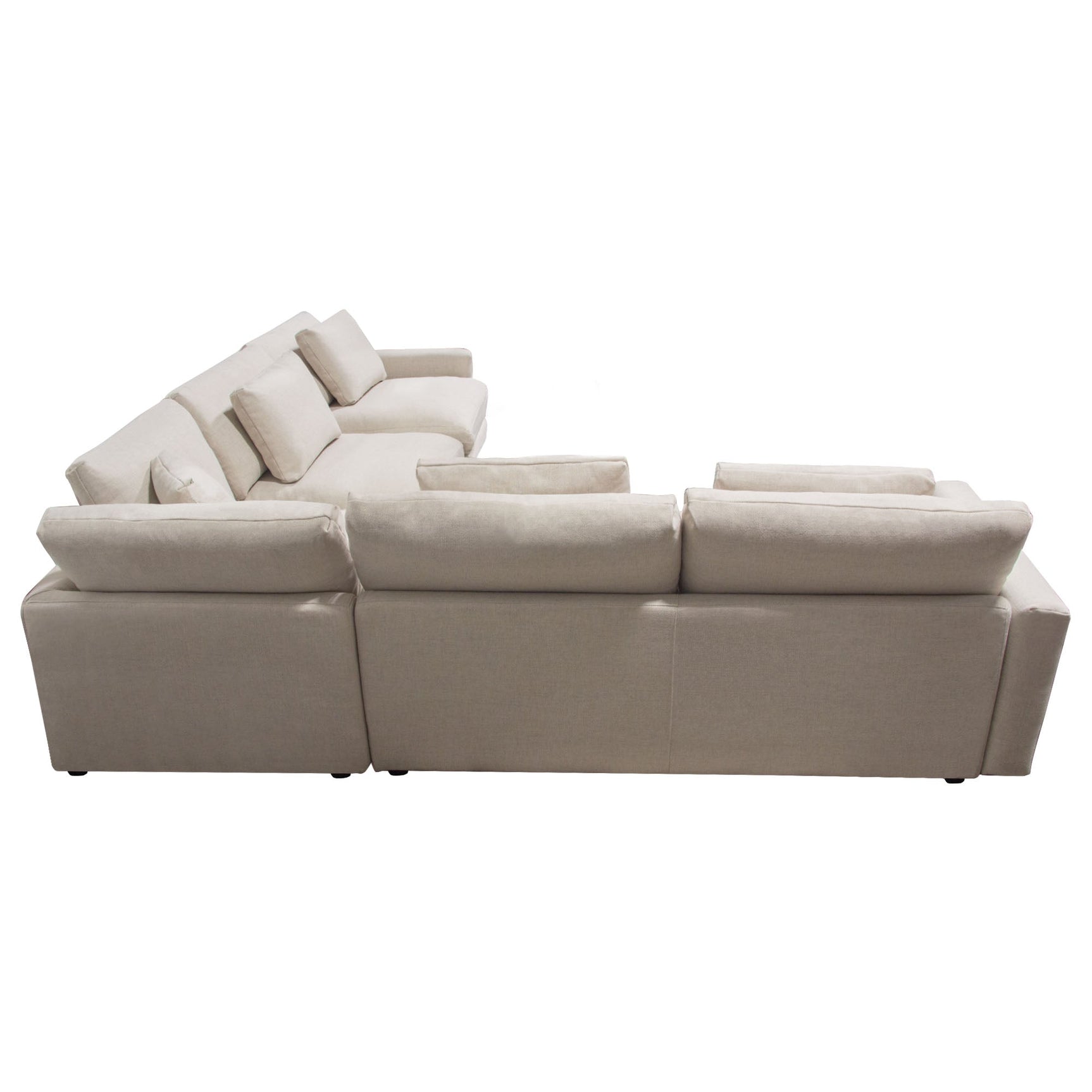 Arcadia Cream 3pc Corner Sectional - Ornate Home