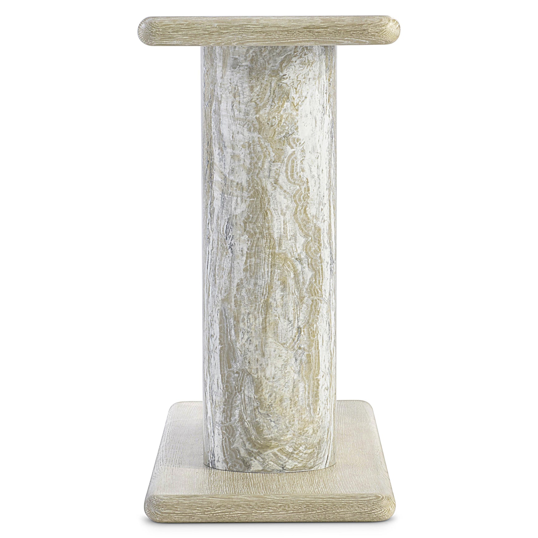 Arcadia Kalta Faux Stone/Clay Console Table - Ornate Home