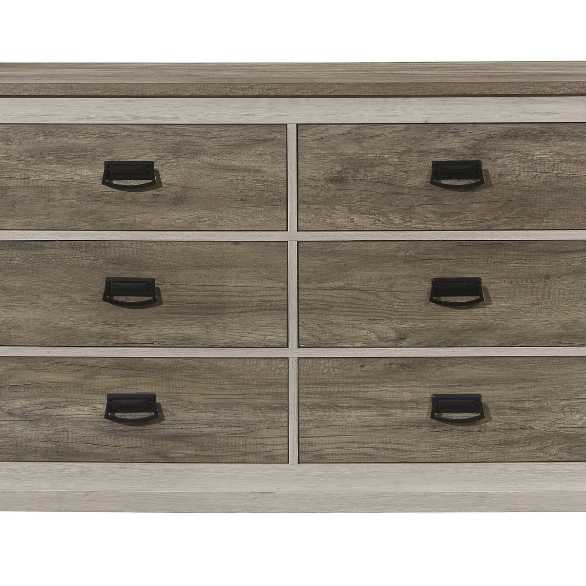 Homelegance Arcadia White/Weathered Gray Dresser