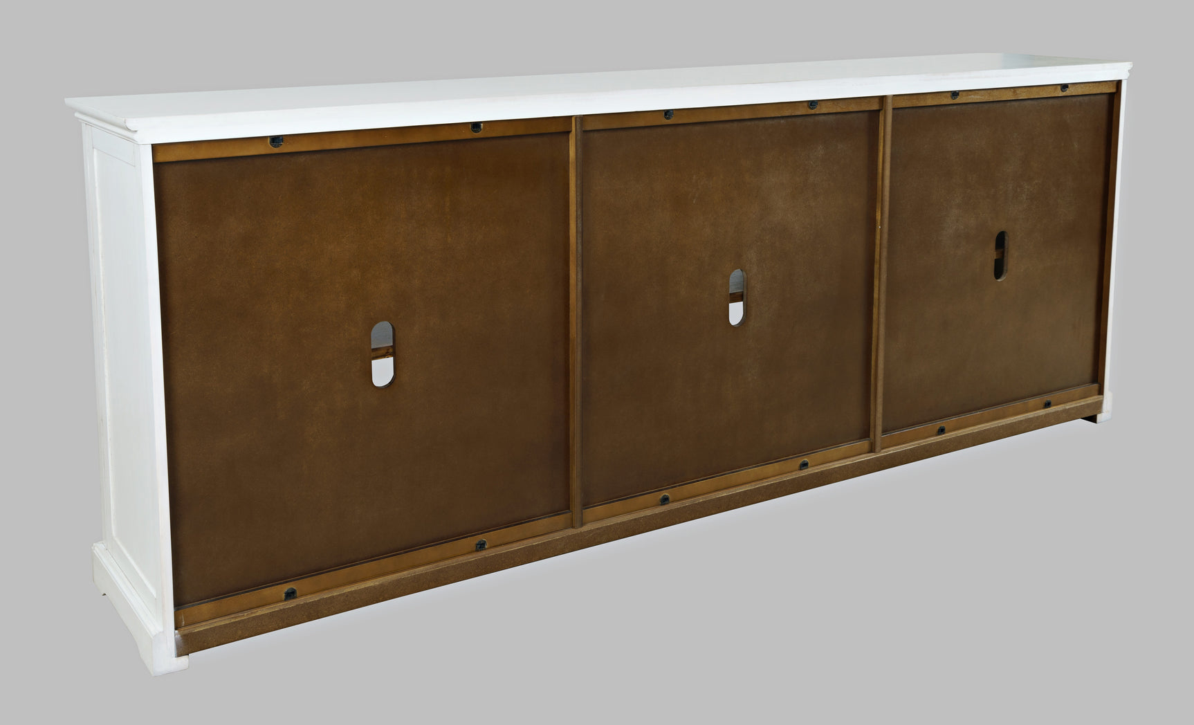 Archdale Antique White 6 Door Accent Cabinet - Ornate Home