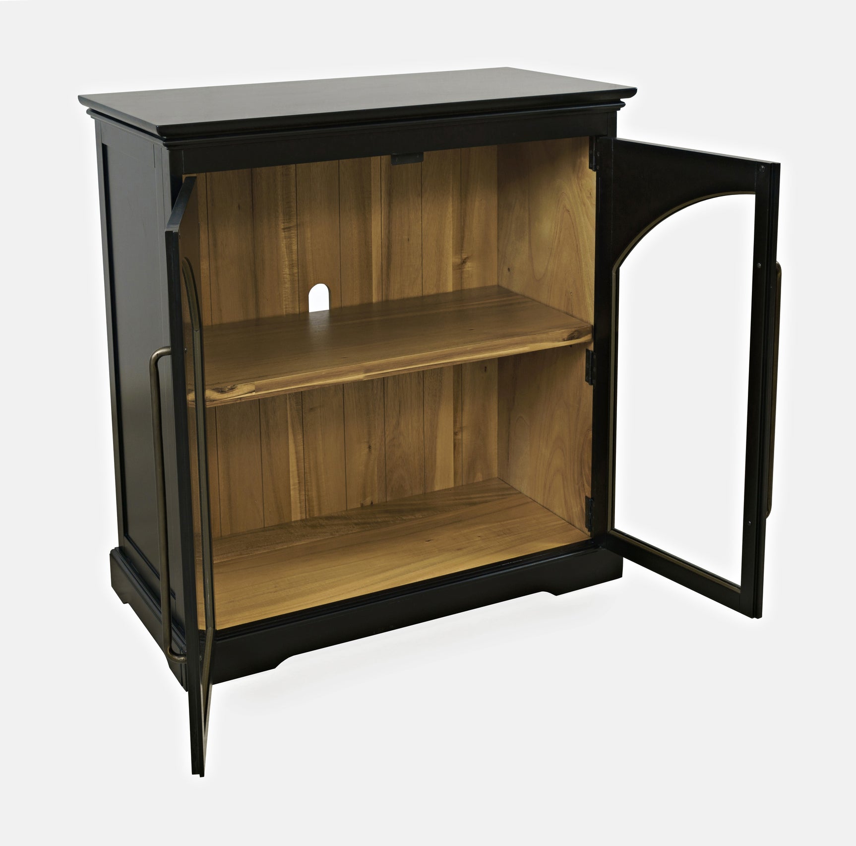 Archdale Black 2 Door Accent Cabinet - Ornate Home