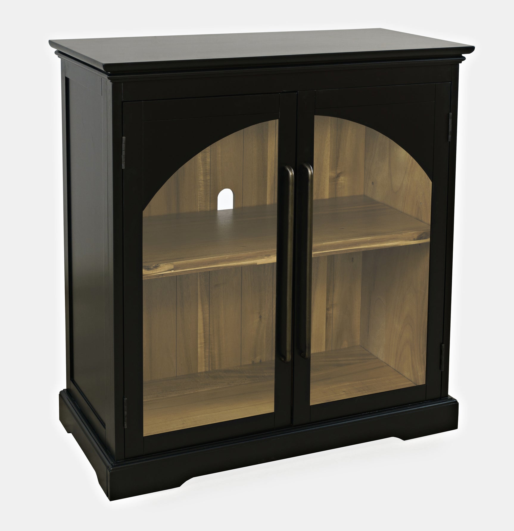 Archdale Black 2 Door Accent Cabinet - Ornate Home