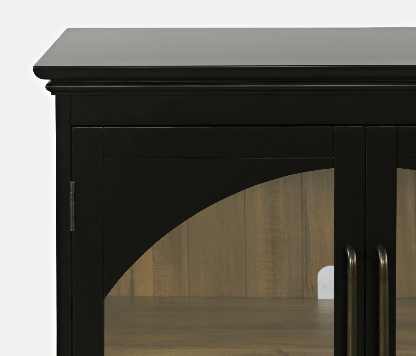 Archdale Black 4 Door Accent Cabinet - Ornate Home