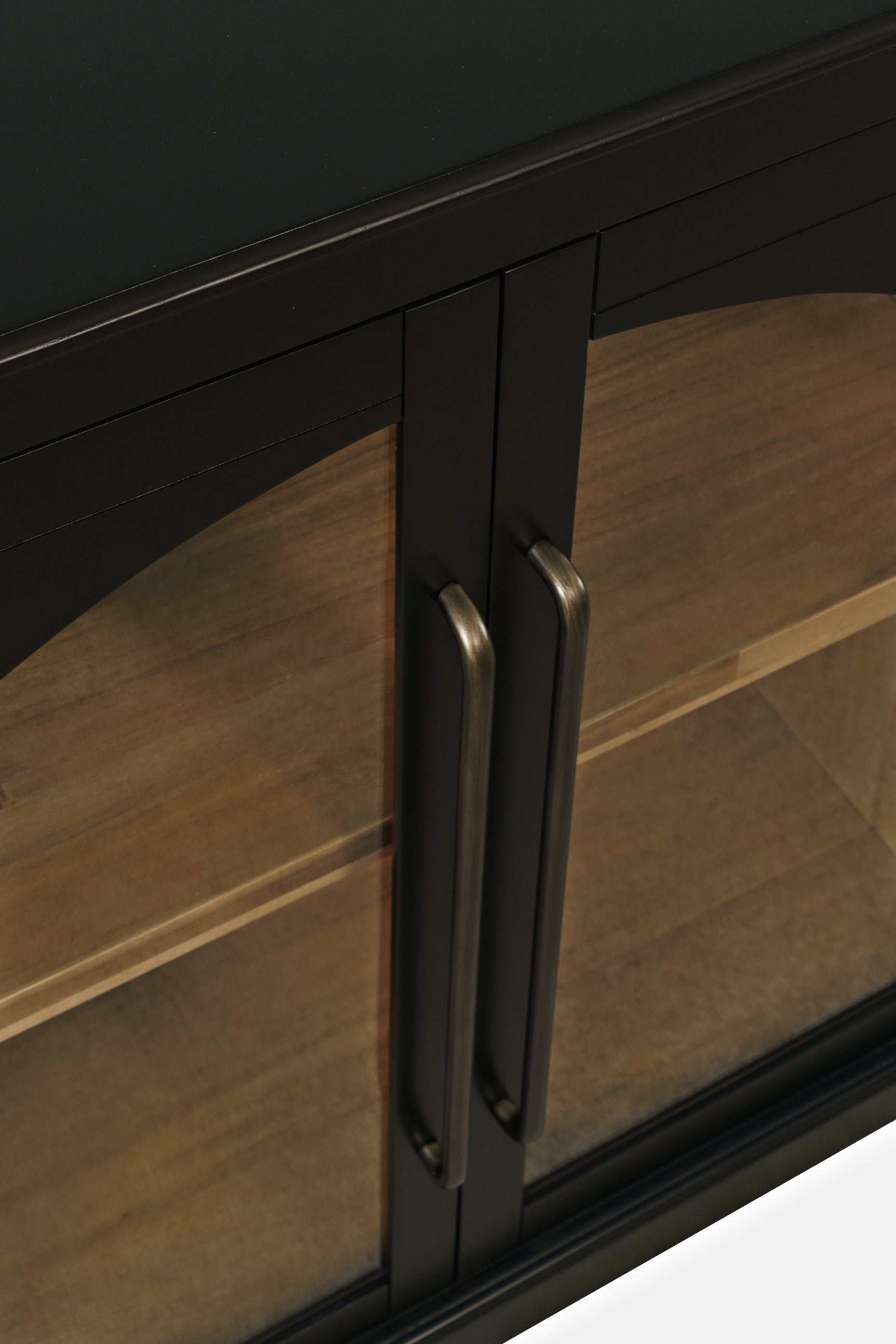 Archdale Black 6 Door Accent Cabinet - Ornate Home
