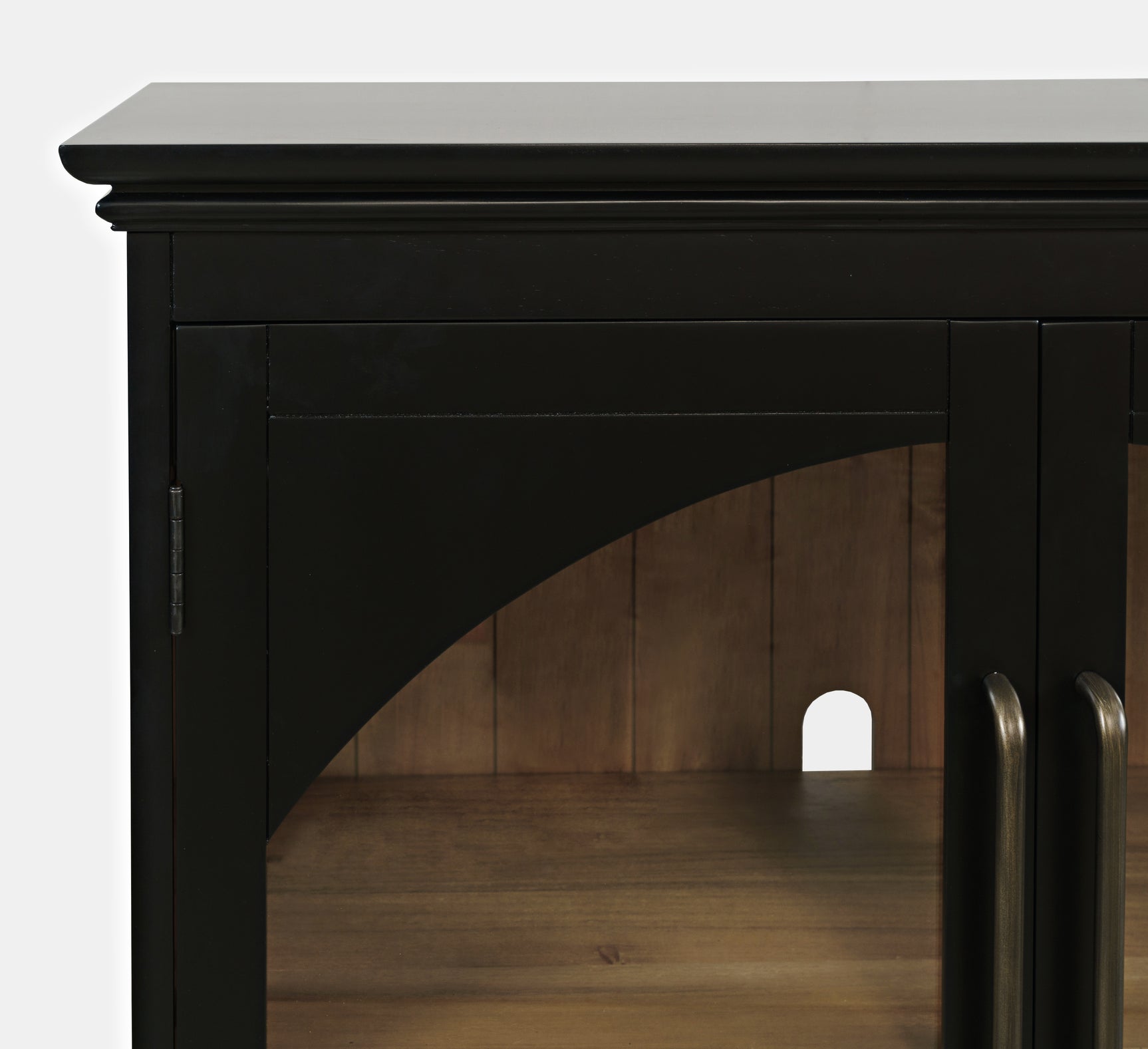 Archdale Black 6 Door Accent Cabinet - Ornate Home
