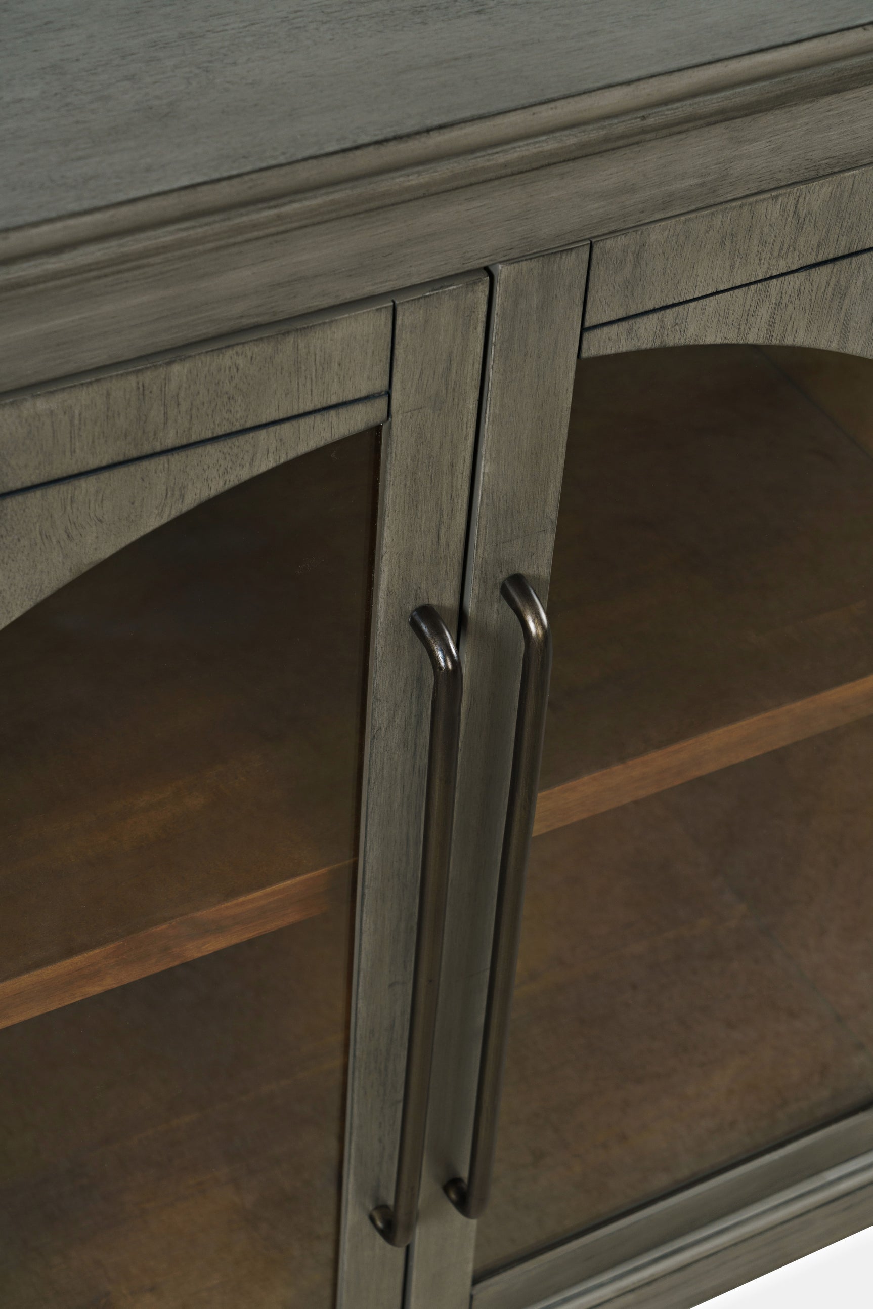 Archdale Grey Four Door Accent Cabinet - Ornate Home