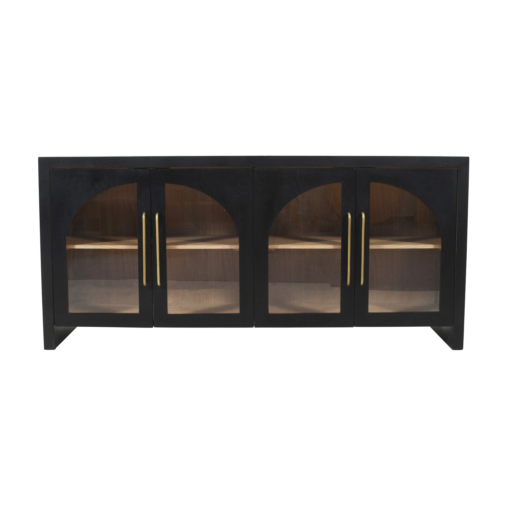 Archimedes Ebony Oak 70 Console - Ornate Home